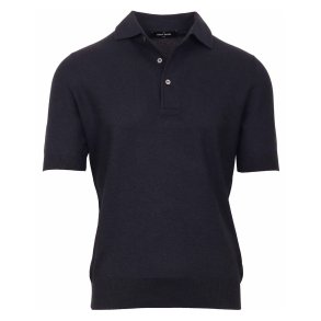 GRAN SASSO Polo Pique Silke Navy