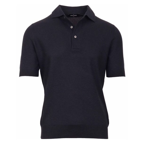 GRAN SASSO Polo Pique Silke Navy