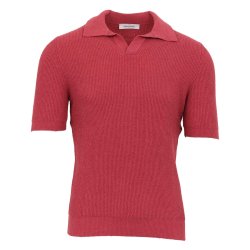 GRAN SASSO Open Collar Patent Frott Cherry