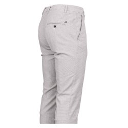 MASON'S Chinos Micromnster Lys Bl | Hvid Tern
