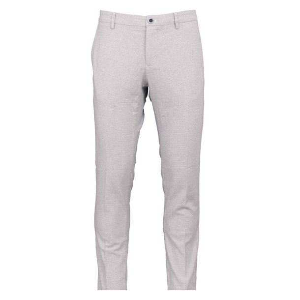 MASON'S Chinos Micromnster Lys Bl | Hvid Tern