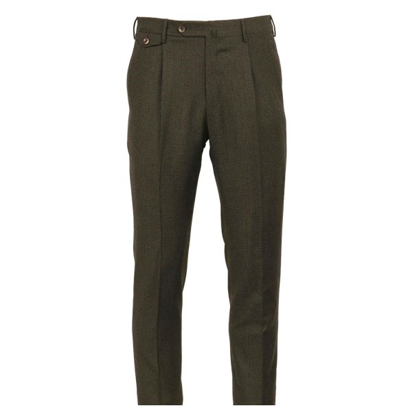 PT TORINO Bukser Flannel Hundetand Grn