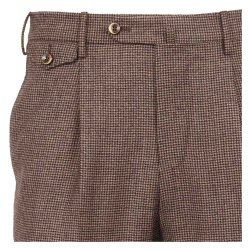 PT TORINO Bukser Flannel Hundetand Brun