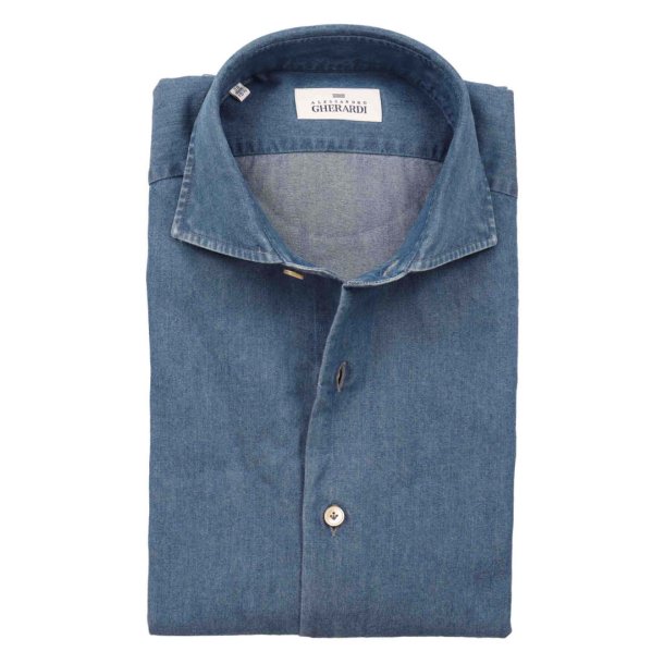 ALESSANDRO GHERARDI Skjorte Denim Indigo