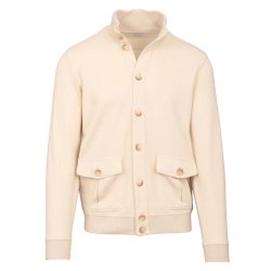 GRAN SASSO Cardigan Sartorial Creme