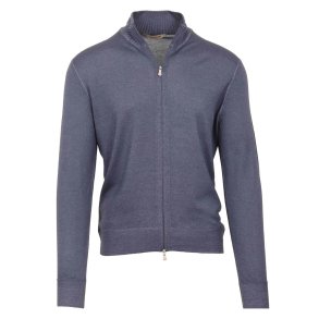 GRAN SASSO Cardigan Merino Vintage Indigo