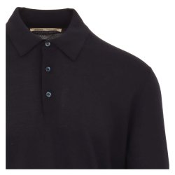 MAURIZIO BALDASSARI Polo Malpensa Uld Dark Navy