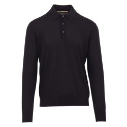 MAURIZIO BALDASSARI Polo Malpensa Uld Dark Navy