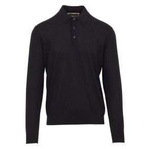 MAURIZIO BALDASSARI Polo Malpensa Uld Dark Navy