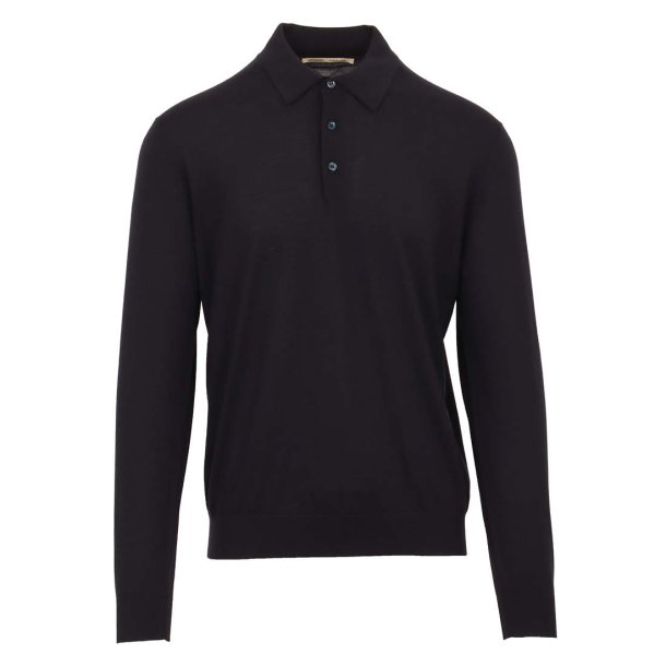 MAURIZIO BALDASSARI Polo Malpensa Uld Dark Navy