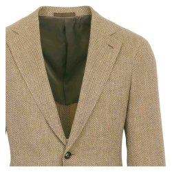 CARUSO Jakke Aida Sildeben Oliven | Sand