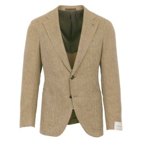 CARUSO Jakke Aida Sildeben Oliven | Sand