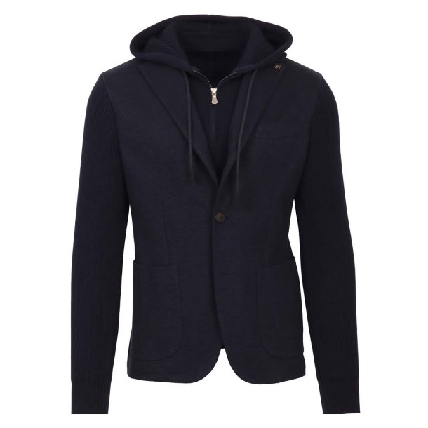 GRAN SASSO Jakke Hybrid Navy