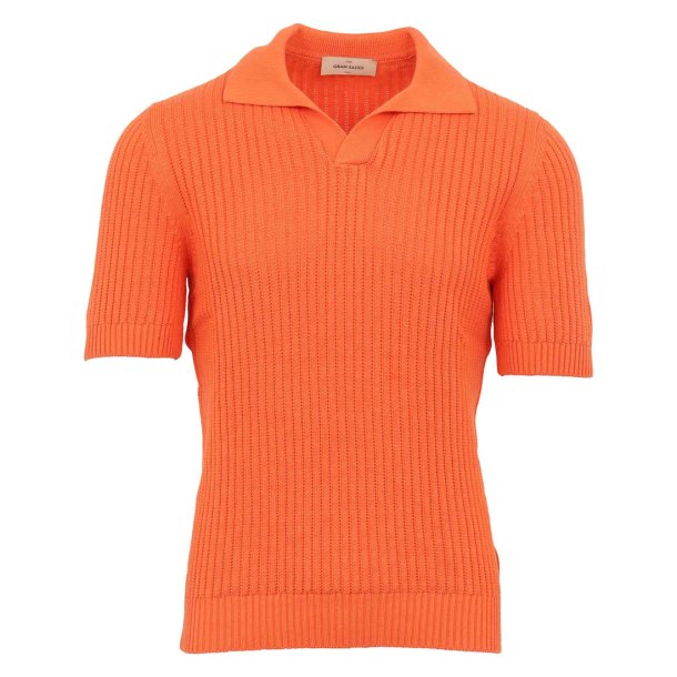 GRAN SASSO Open Collar Struktur Orange 