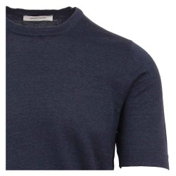 GRAN SASSO T-Shirt Hr | Bomuld Navy