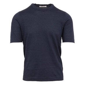 GRAN SASSO T-Shirt Hr | Bomuld Navy