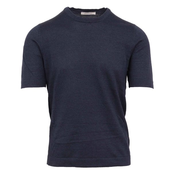 GRAN SASSO T-Shirt Hr | Bomuld Navy
