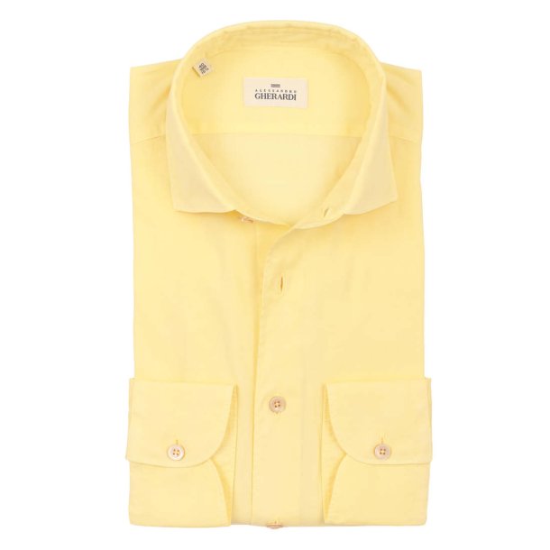 ALESSANDRO GHERARDI Skjorte Ultralight Sun Yellow 