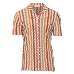 GRAN SASSO Polo Gennemknappet Retro