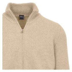 FEDELI Cardigan Uld | Cashmere Sand