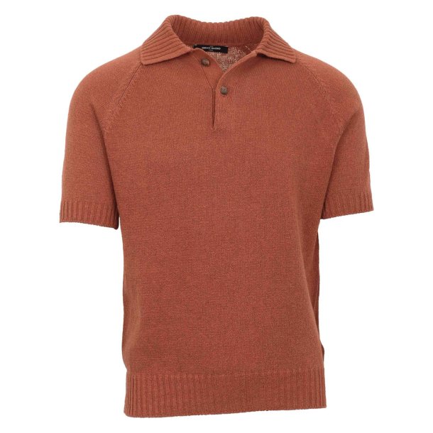 GRAN SASSO Polo Bomuld | Cashmere Terracotta