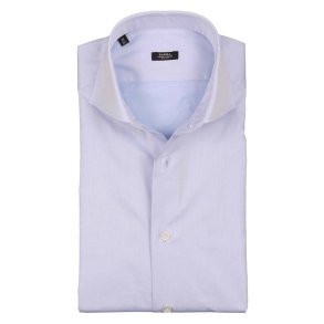 BARBA Skjorte Fine Twill Lysebl