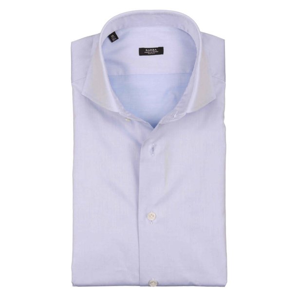 BARBA Skjorte Fine Twill Lysebl