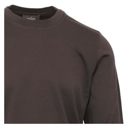 GRAN SASSO T-shirt Lang�rmet Jersey Brun