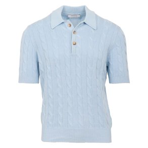 GRAN SASSO Polo Kabel Sky Blue 