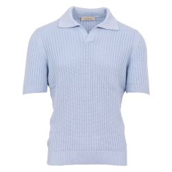 GRAN SASSO Open Collar Struktur Lysebl