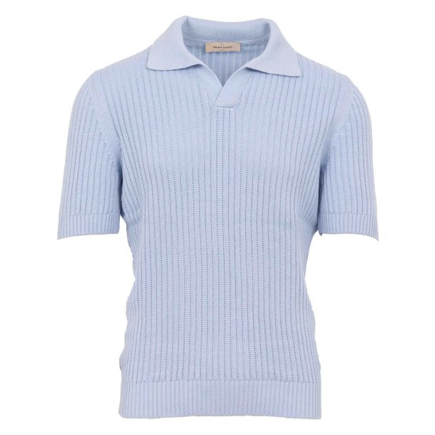 GRAN SASSO Open Collar Struktur Lysebl