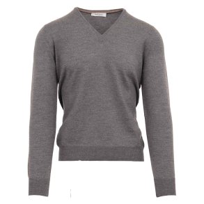 GRAN SASSO Strik V-hals Merino Gr