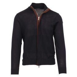 PAUL &amp; SHARK Cardigan Summer Wool Navy 