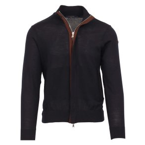 PAUL & SHARK Cardigan Summer Wool Navy 