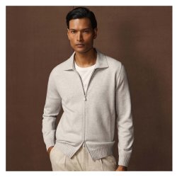 GRAN SASSO Cardigan Cashmere Lysegr�