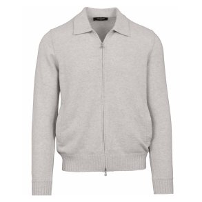 GRAN SASSO Cardigan Cashmere Lysegr