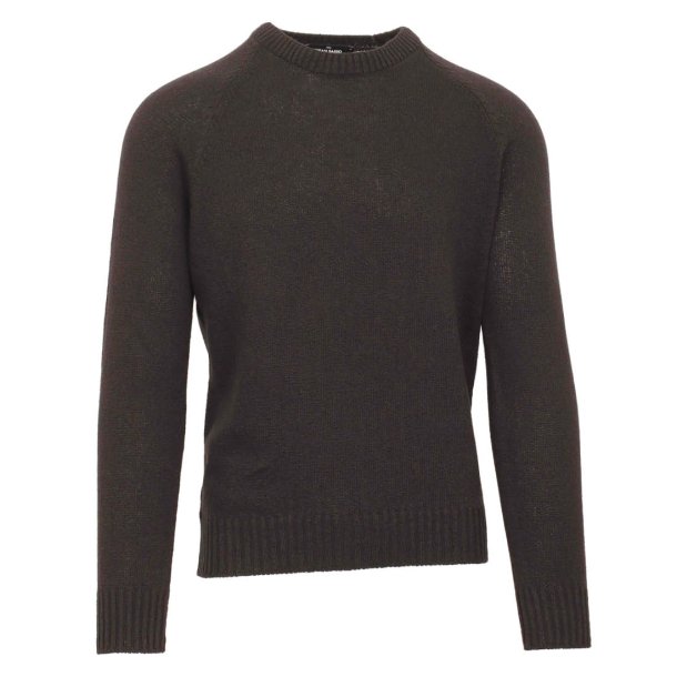 GRAN SASSO Strik Bomuld | Cashmere Sort