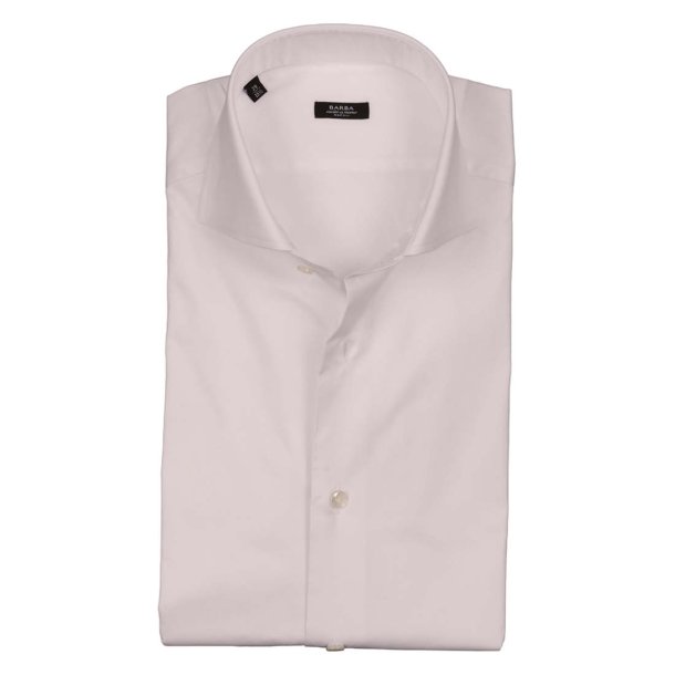 BARBA Skjorte Fine Twill Hvid