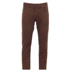 JACOB COHN Bard Twill Washed Brown