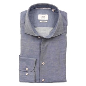 ETERNA 1863 Skjorte Modern Fit Chambray Bl