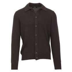 GRAN SASSO Cardigan Bomuld | Cashmere Sort