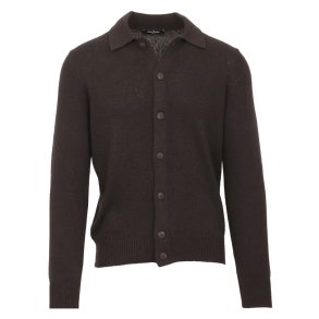 GRAN SASSO Cardigan Bomuld | Cashmere Sort