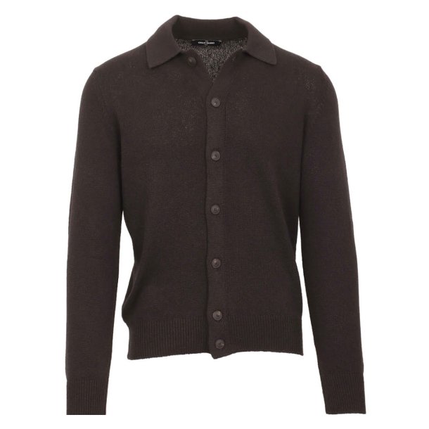 GRAN SASSO Cardigan Bomuld | Cashmere Sort