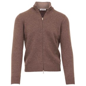 GRAN SASSO Cardigan Uld | Cashmere Cappuccino