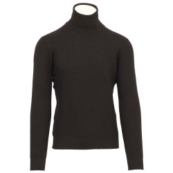 GRAN SASSO Rullekrave Flet Sort