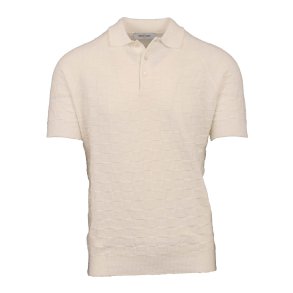 GRAN SASSO Polo Tern Frott Hvid