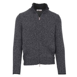GRAN SASSO Cardigan Super Geelong Bl�