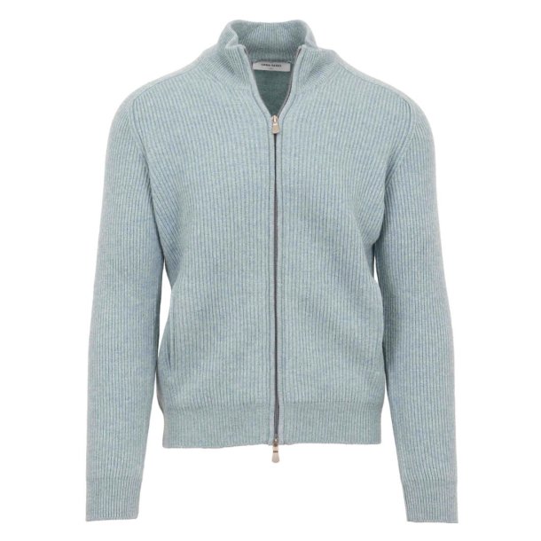 GRAN SASSO Cardigan Patent Tiffany Blue
