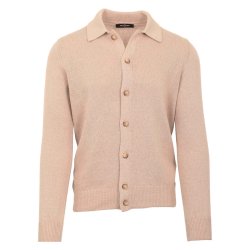 GRAN SASSO Cardigan Bomuld | Cashmere Sand