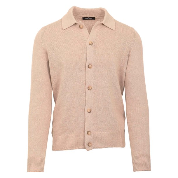 GRAN SASSO Cardigan Bomuld | Cashmere Sand